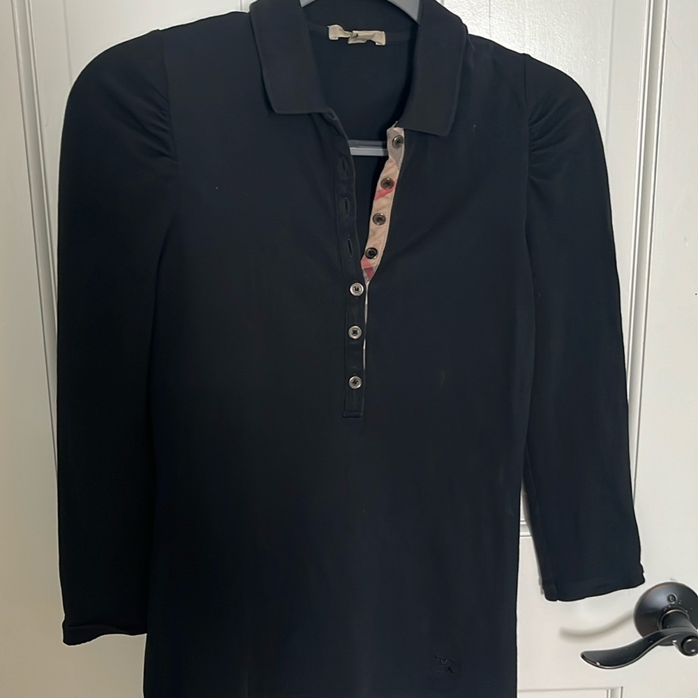 Burberry Brit Black long sleeve   size S
